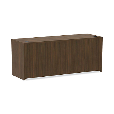 Alera Valencia Series Credenza Shell, 70.88w x 23.63d x 29.5h, Modern Walnut (ALEVA257224WA)