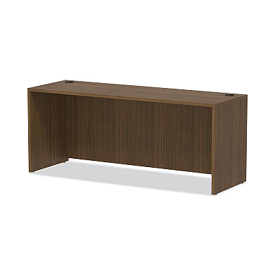 Alera Valencia Series Credenza Shell, 70.88w x 23.63d x 29.5h, Modern Walnut (ALEVA257224WA)