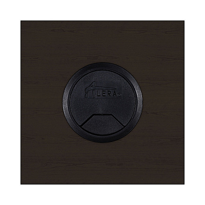 Alera Valencia Series Reversible Return/Bridge Shell, 35w x 23.63d x 29.5h, Espresso (ALEVA353624ES)