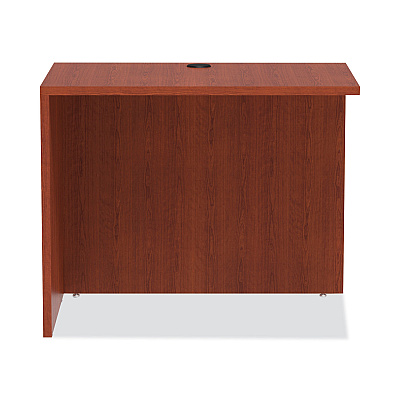 Alera Valencia Series Reversible Return/Bridge Shell, 35w x 23.63d x 29.5h, Medium Cherry (ALEVA353624MC)