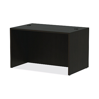 Alera Valencia Series Straight Front Desk Shell, 47.25" x 29.5" x 29.63", Espresso (ALEVA214830ES)