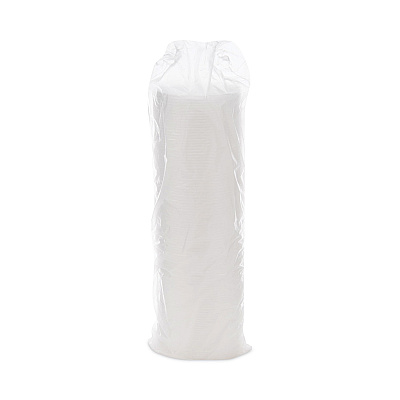 Dart Plastic Lids, Fits 12 oz to 24 oz Foam Cups, Vented, Translucent, 100/Pack, 10 Packs/Carton (DCC16JL)