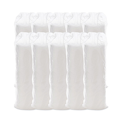 Dart Plastic Lids, Fits 12 oz to 24 oz Foam Cups, Vented, Translucent, 100/Pack, 10 Packs/Carton (DCC16JL)