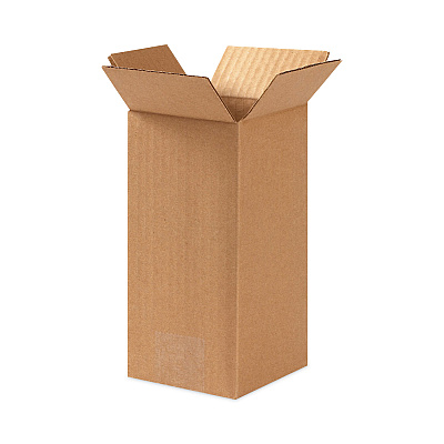 The Packaging Wholesalers Shipping Boxes, Regular Slotted Container (RSC), 12" x 12" x 24", Brown Kraft, 25/Bundle (BS121224)