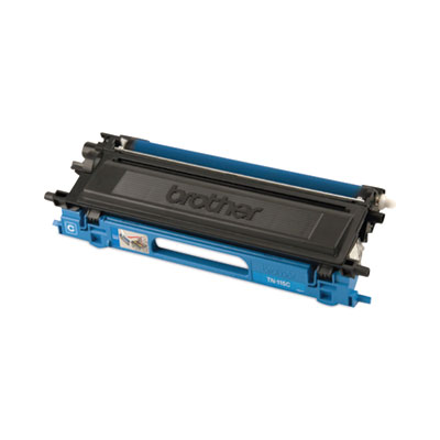 Brother TN115C High-Yield Toner, 4,000 Page-Yield, Cyan