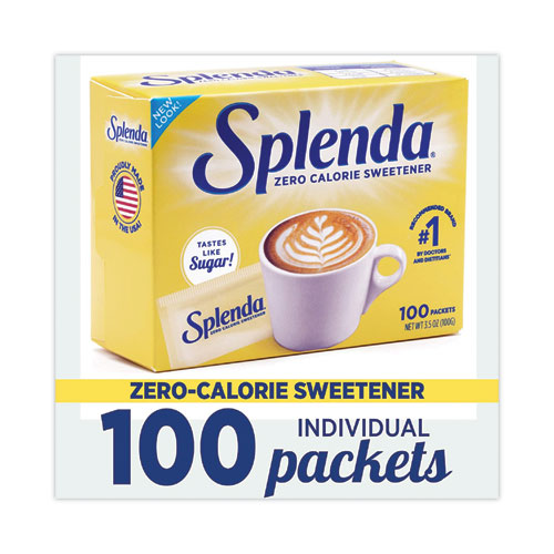 Splenda No Calorie Sweetener Packets, 100/Box (200022)