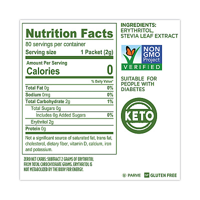 Splenda No Calorie Sweetener Packets, 2 g, 80 per box (JOJ001493)