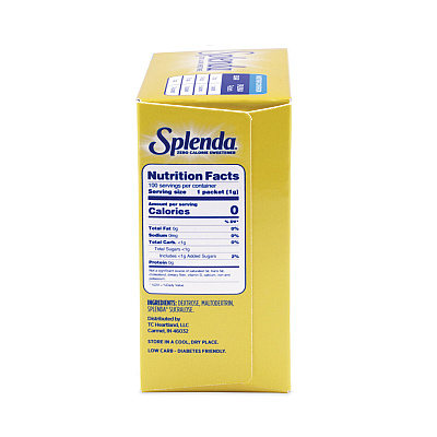 Splenda No Calorie Sweetener Packets, 0.035 oz Packets, 1200 Carton (JOJ200022CT)