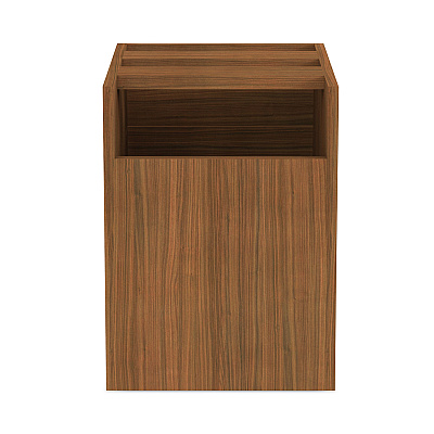 Alera Valencia Series Hanging Pedestal File, Left/Right, 2-Drawer: Box/File, Legal/Letter, Modern Walnut,15.63 x 20.5 x 19.25 (ALEVA552222WA)