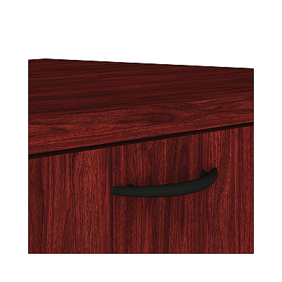 Alera Valencia Series Lateral File, 2 Legal/Letter-Size File Drawers, Mahogany, 34" x 22.75" x 29.5" (ALEVA513622MY)