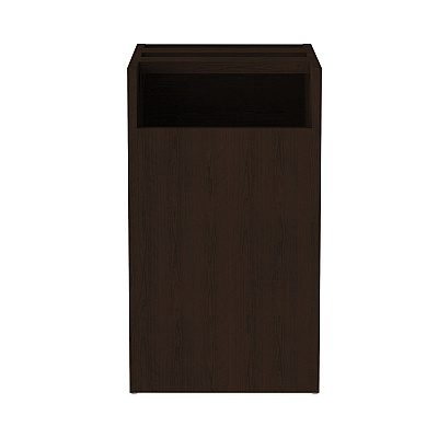 Alera Valencia Series Full Pedestal File, Left or Right, 2 Legal/Letter-Size File Drawers, Espresso, 15.63" x 20.5" x 28.5" (ALEVA542822ES)