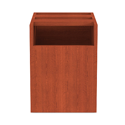 Alera Valencia Series Hanging Pedestal File, Left/Right, 2-Drawer: Box/File, Legal/Letter, Cherry, 15.63 x 20.5 x 19.25 (ALEVA552222MC)