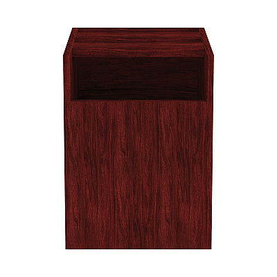 Alera Valencia Series Hanging Pedestal File, Left/Right, 2-Drawers: Box/File, Legal/Letter, Mahogany, 15.63" x 20.5" x 19.25" (ALEVA552222MY)
