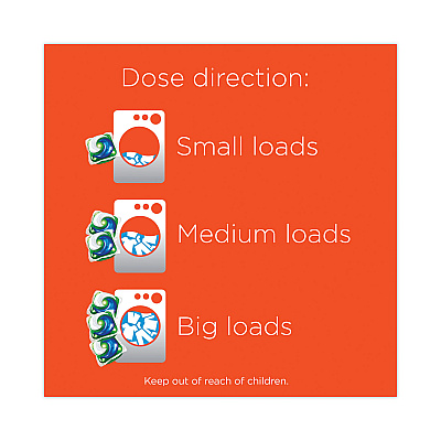 Pods, Tide Original, 112 Pods/Tub, 4 Tubs/Carton (PGC03243)