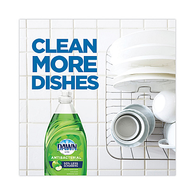 Dawn Ultra Antibacterial Dishwashing Liquid, Apple Blossom Scent, 38 oz Bottle, 8/Carton (PGC01134)