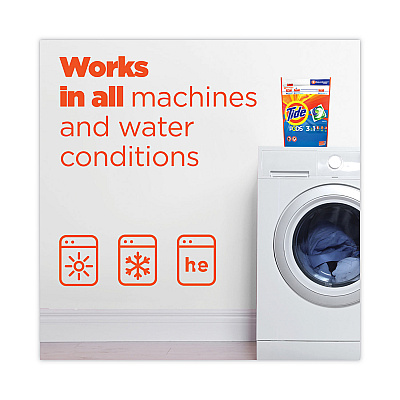 Pods, Tide Original, 112 Pods/Tub, 4 Tubs/Carton (PGC03243)