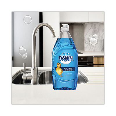 Ultra Liquid Dish Detergent, Dawn Original, 38 oz Bottle, 8/Carton (PGC01301)