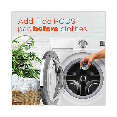 Tide Pods, Spring Meadow, 112 Pods/Tub, 4 Tubs/Carton (PGC03250)