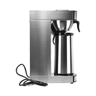 Coffee Pro Air Pot Brewer, 75 oz, 8.75 x 14.75 x 21.25, Stainless Steel (CPRLA)
