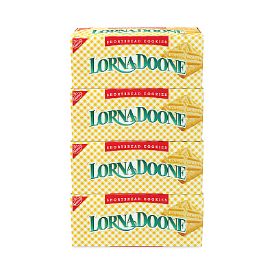 Nabisco Lorna Doone Shortbread Cookies, 1 oz Packet, 120 Packets/Box, 4 Boxes/Carton (GRR30400097)