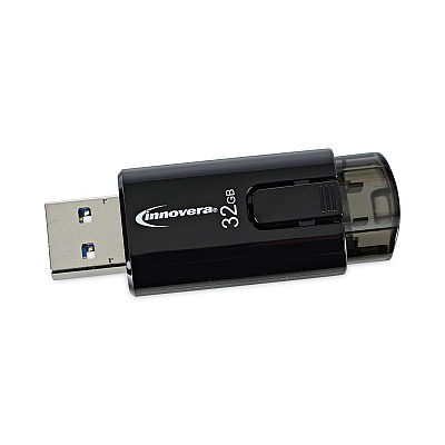 Innovera USB 3.0 Flash Drive, 32 GB (IVR82032)