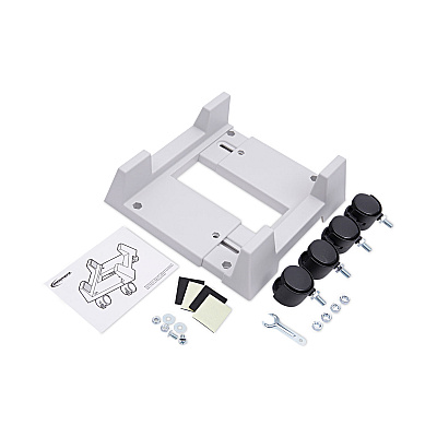 Innovera Mobile CPU Stand, 8.75w x 10d x 5h, Light Gray (IVR54001)