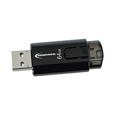 Innovera USB 3.0 Flash Drive, 64 GB (IVR82064)