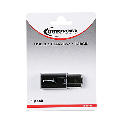 Innovera USB 3.0 Flash Drive, 128 GB (IVR82128)