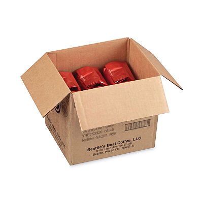 Seattle's Best Port Side Blend Whole Bean Coffee, Medium Roast, 12 oz Bag, 6/Carton (SBK11008570CT)