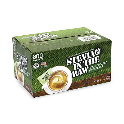 Stevia in the Raw Sweetener, 1 g Packet, 800 Packets/Box (GRR22000441)