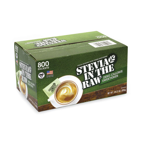 Stevia in the Raw Sweetener, 1 g Packet, 800 Packets/Box, Ships in 1-3 Business Days (22000441)