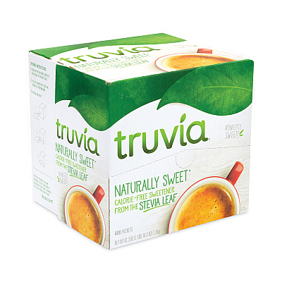Truvia Natural Sugar Substitute, 1 g Packet, 400 Packets/Carton (GRR22000439)