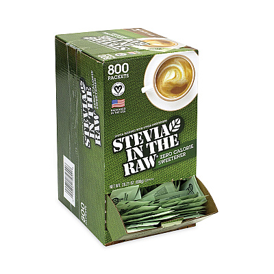 Stevia in the Raw Sweetener, 1 g Packet, 800 Packets/Box (GRR22000441)