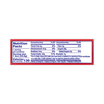 Lion California Seedless Raisins, 1.5 oz Box, 6/Pack (GRR30801001)