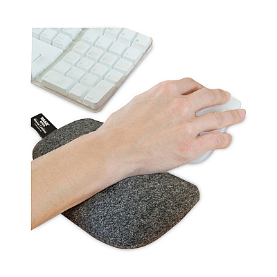 IMAK Ergo Mouse Wrist Cushion, 5.75 x 3.75, Gray (IMAA10166)