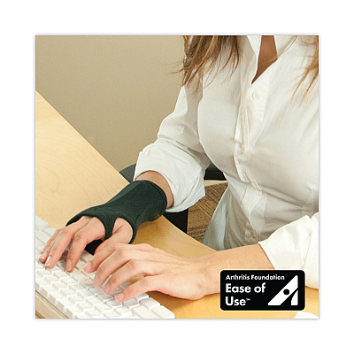 IMAK RSI SmartGlove Wrist Wrap, Small, Fits Hands Up to 3.25" Wide, Black (IMAA20125)