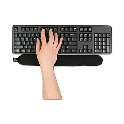 IMAK Ergo Keyboard Wrist Cushion, 17.75 x 3, Black (IMAA10160)