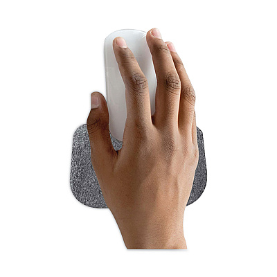 IMAK Ergo Mouse Wrist Cushion, 5.75 x 3.75, Gray (IMAA10166)