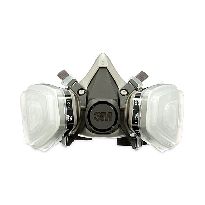 3M Half Facepiece Paint Spray/Pesticide Respirator, Small (MMM6111PA1A)