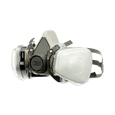 3M Half Facepiece Paint Spray/Pesticide Respirator, Small (MMM6111PA1A)