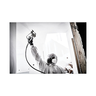 3M Half Facepiece Paint Spray/Pesticide Respirator, Medium (MMM6211PA1A)