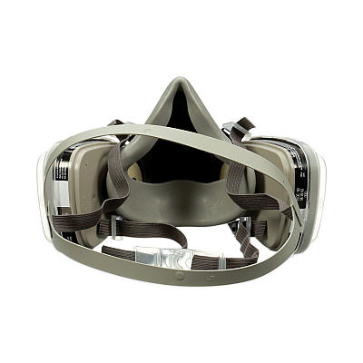 3M Half Facepiece Paint Spray/Pesticide Respirator, Medium (MMM6211PA1A)