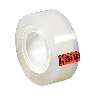 Scotch Transparent Greener Tape, 1" Core, 0.75" x 75 ft, Transparent, 12/Pack (MMM61212P)