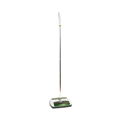 Scotch-Brite Quick Floor Sweeper, 42" Aluminum Handle, White/Gray/Green (MMMM007CCW)