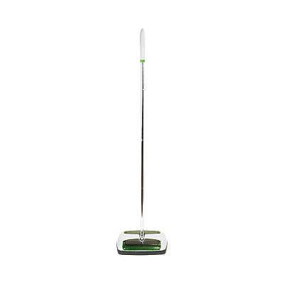 Scotch-Brite Quick Floor Sweeper, 42" Aluminum Handle, White/Gray/Green (MMMM007CCW)