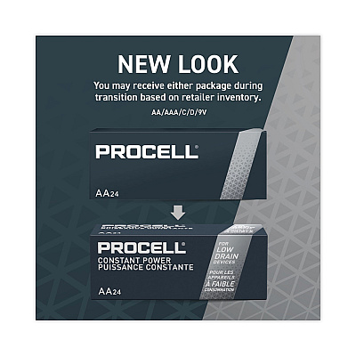 Procell Professional Alkaline 9V Batteries, 72/Carton (DURPC1604CT)