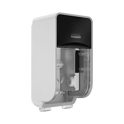 Kimberly-Clark ICON Coreless Standard Roll Toilet Paper Dispenser, 7.18 x 13.37 x 7.06, Black Mosaic (KCC58721)