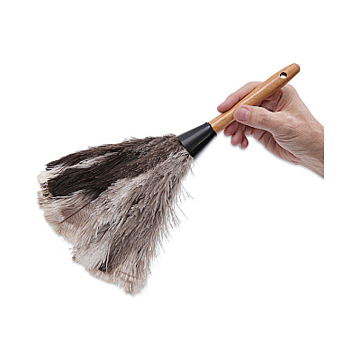Boardwalk Professional Ostrich Feather Duster, 7" Handle (BWK13FD)