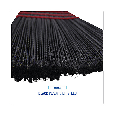 Boardwalk Maid Broom, Plastic Bristles, 54" Overall Length, Dozen (BWK916P)