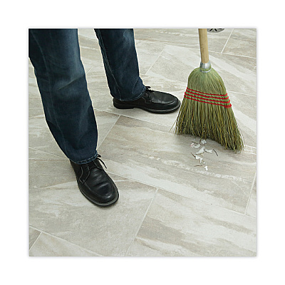 Boardwalk Mixed Fiber Maid Broom, Mixed Fiber Bristles, 55" Overall Length, Natural, 12/Carton (BWK920YCT)